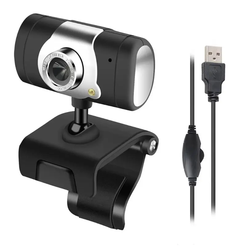 

Home Durable Study Laptop Webcam Camera USB H-D Computer PC With Microphone 7XED