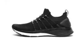 Xiaomi mijia Мужская Беговая уличная спортивная обувь удобные дышащие легкие прочные беговые кроссовки - Цвет: black  40