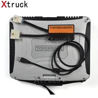 cf19 laptop for hitachi excavator truck diagnostic scanner tool 4pin and 6pin for hitach parts manager pro