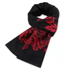 Шарф женский, зимний, кашемировый, теплый