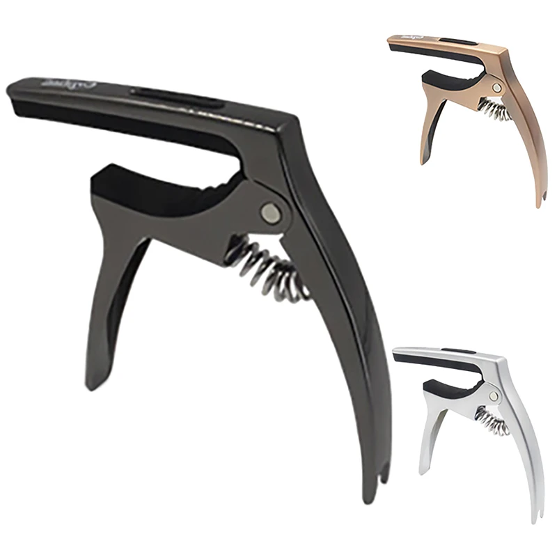 

Orphee Guitar Capo for Acoustic Electric Guitar Made of Alloy with Pick Holder and Guitar Pin Puller 3 in 1 Function