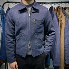 21W36 RockCanRoll США большой европейский размер ручной работы Винтажный супер тяжелый gsm шерстяной Повседневный стильный жакет