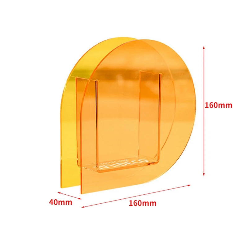 2 шт. акриловая ваза для цветов макияж кисти ручка держатель гидропоники цветок