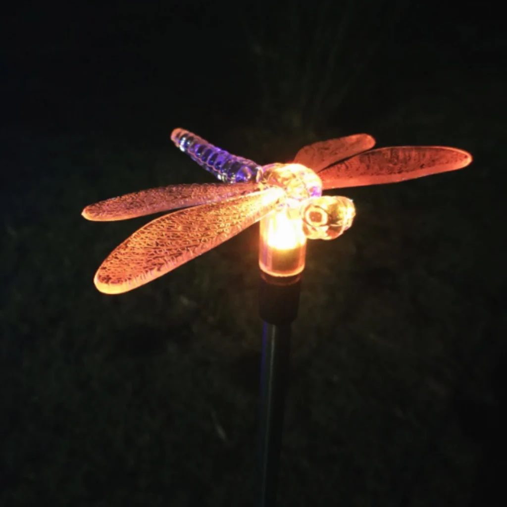 

3pcs Led Solar Pathway Lights Outdoor Butterfly Dragonfly Solar Lights For Garden/Landscape/Path/Yard/Patio/Driveway/Walkway