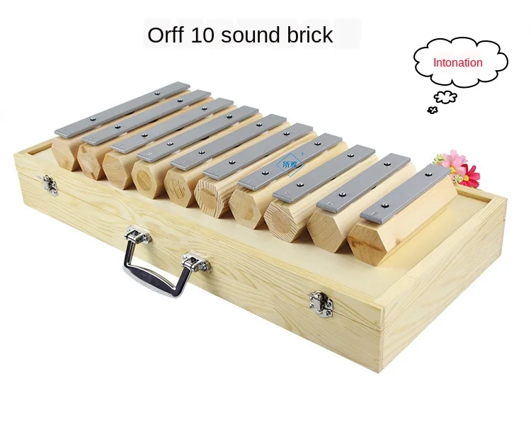 

Профессиональный Orff ударный инструмент Алюминий пластина пианино 8 тон 10 тон 17-тон Zhongqin