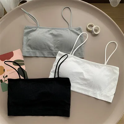 

Free Shipping Underwear Female Students High School Girls Make Base Prevent Walking Without Steel Ring