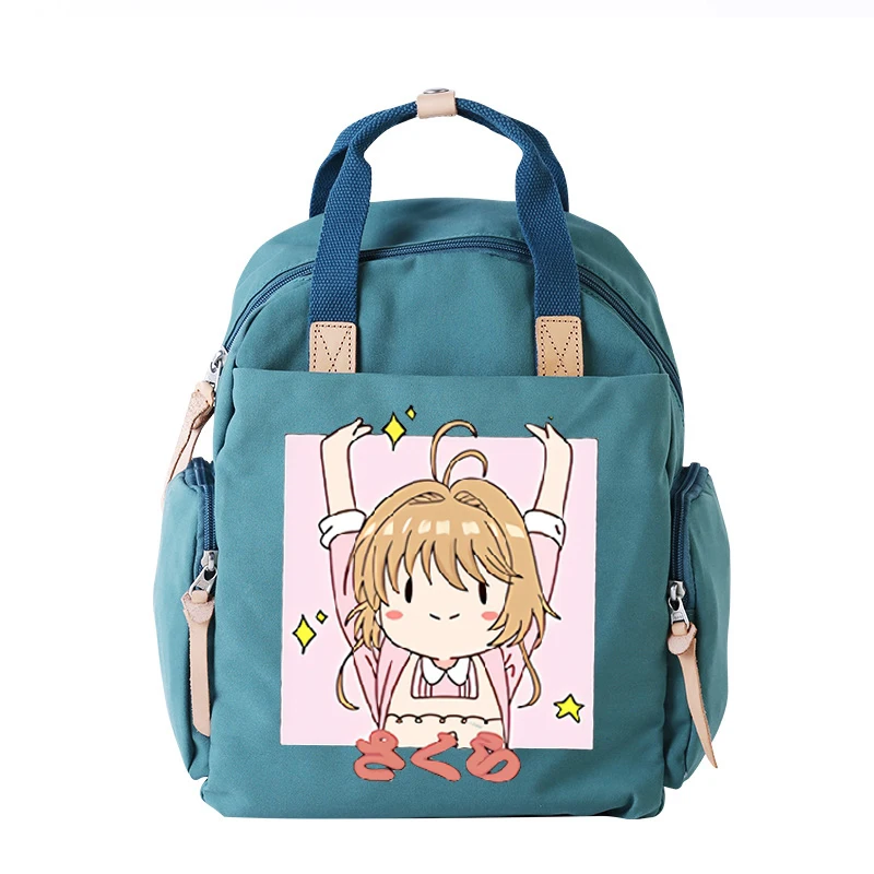 Аниме карточка Captor Cardcaptor Sakura Косплей рюкзак сумка студенческая школьная на плечо