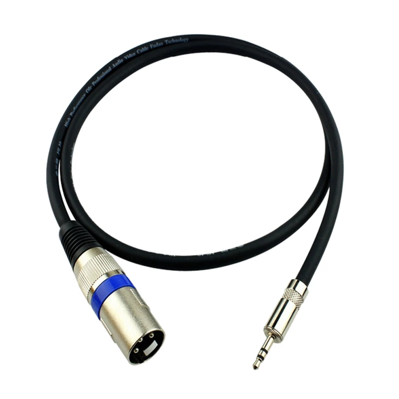 Новый кабель XLR 3 5 o микрофонный карта поворота мм TRS для DV камеры/микрофона