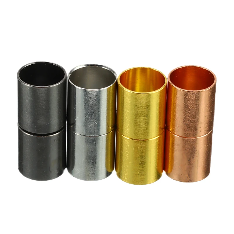 10 шт./компл. магнитные застежки кожаного ремешка на браслет соединительное