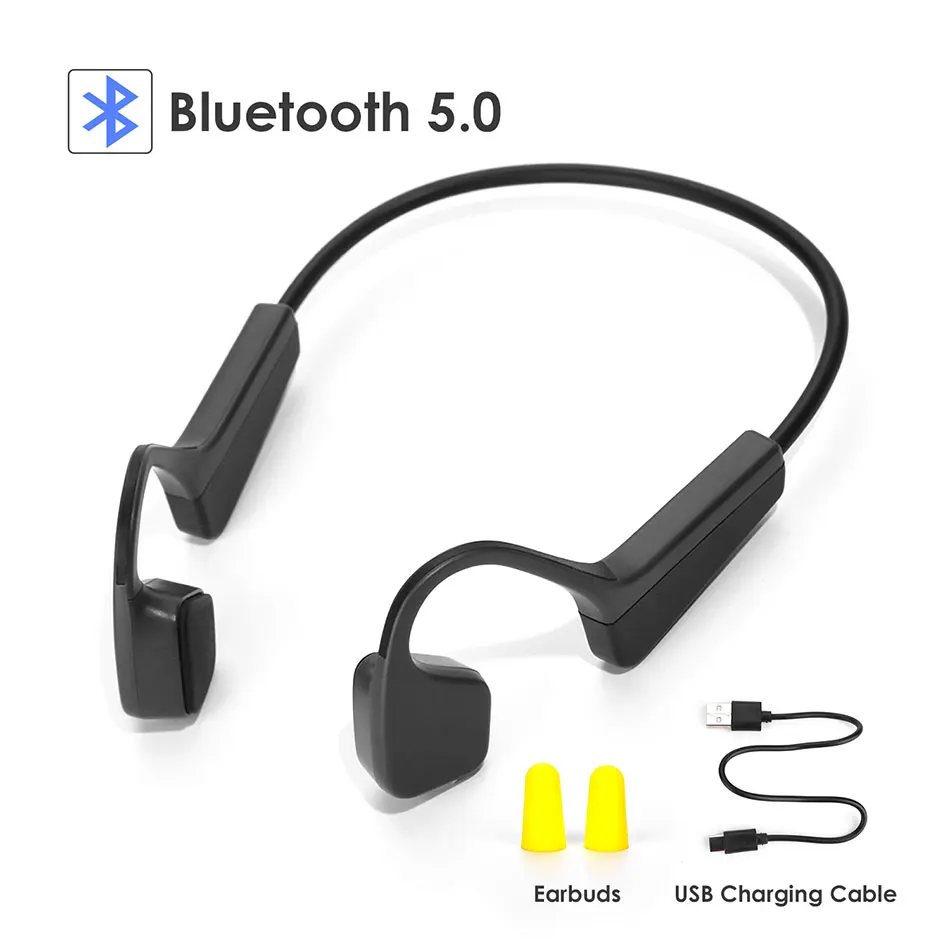 V11 беспроводная гарнитура с костной проводимостью Bluetooth наушники IP56