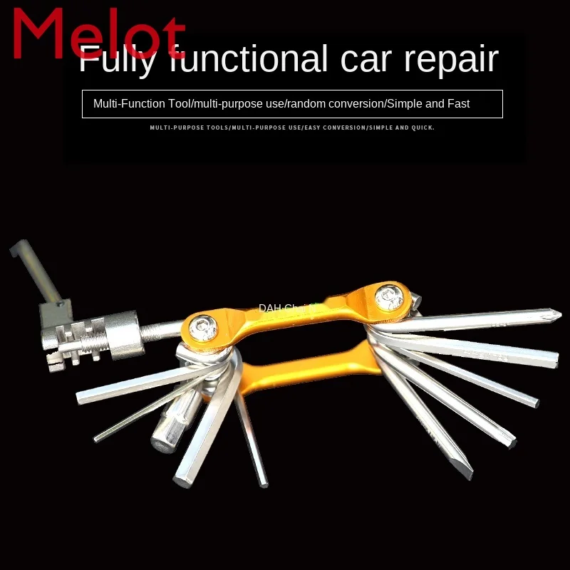 

Folding Bicycle Multifunctional Car Repair Tools Bicycle Chain-Cutting Device Electric Car Pry Tire Bar