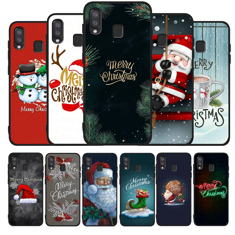 Мягкий чехол для Samsung A10 A30 A40 A50 A70 M10 M20 M30S M40 A01 A21 A31 A51 A71 A20E черный чехол|Бамперы| |