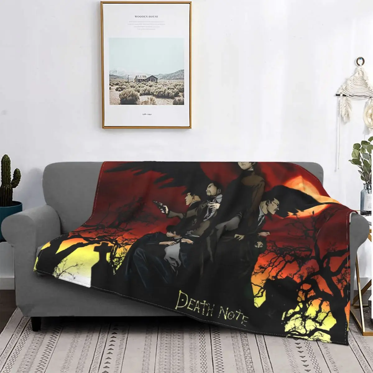 

Зимнее многофункциональное ультрамягкое одеяло в стиле аниме для постельного белья