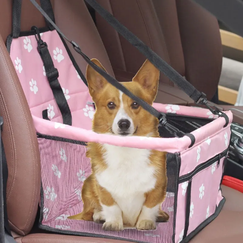 

2020 New Arrival Mesh Breathable Safety Seat Cat Bag Dog Car Mat Car Dirt Bag Clean Front Car Bag Pet Supplies High Quality