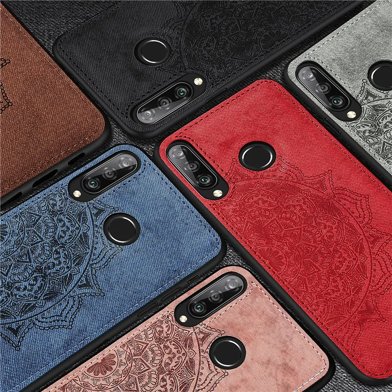 Чехол для телефона с мандалой huawei p30 lite силиконовый чехол Цветочным Тиснением