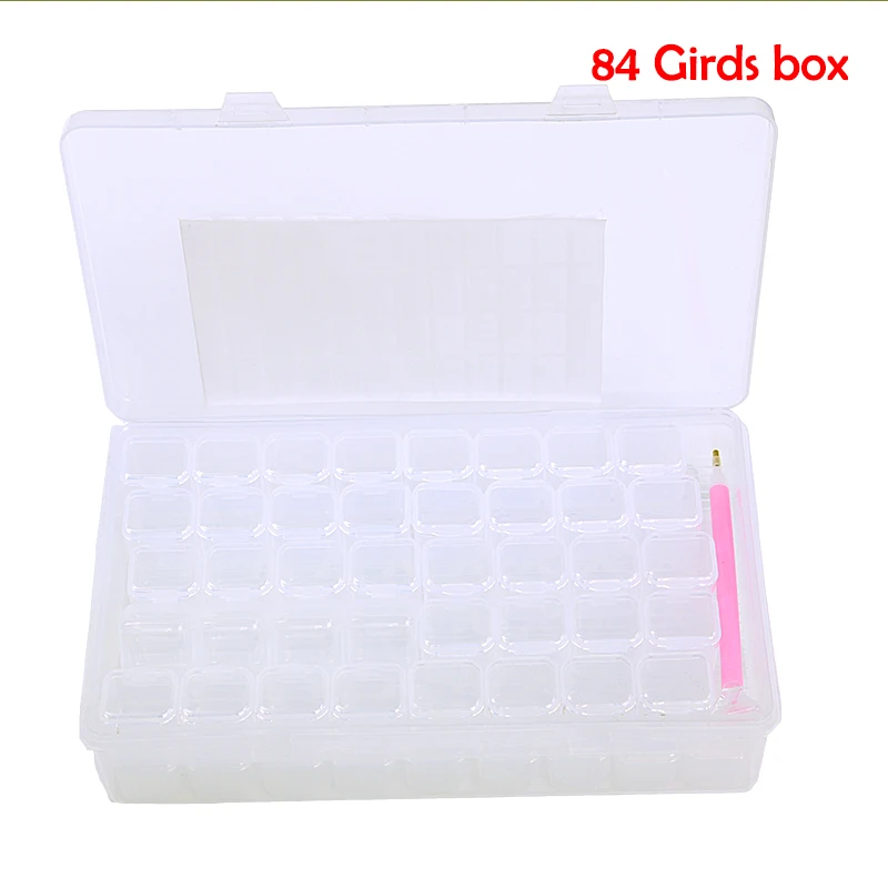 Новинка 2020 футляр для хранения аксессуаров рукоделия 84 жилы 5D фотобокс