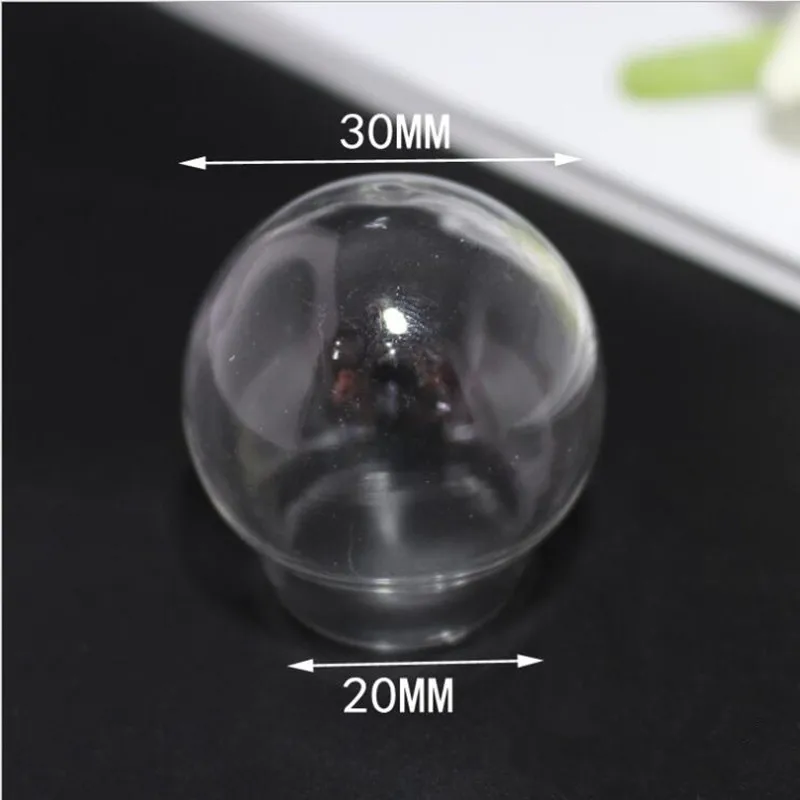 

20pcs/pack Diameter=30mm Mini Glass Cover DIY Dress Decorative Transparent Round Dome Fashion Jewelry
