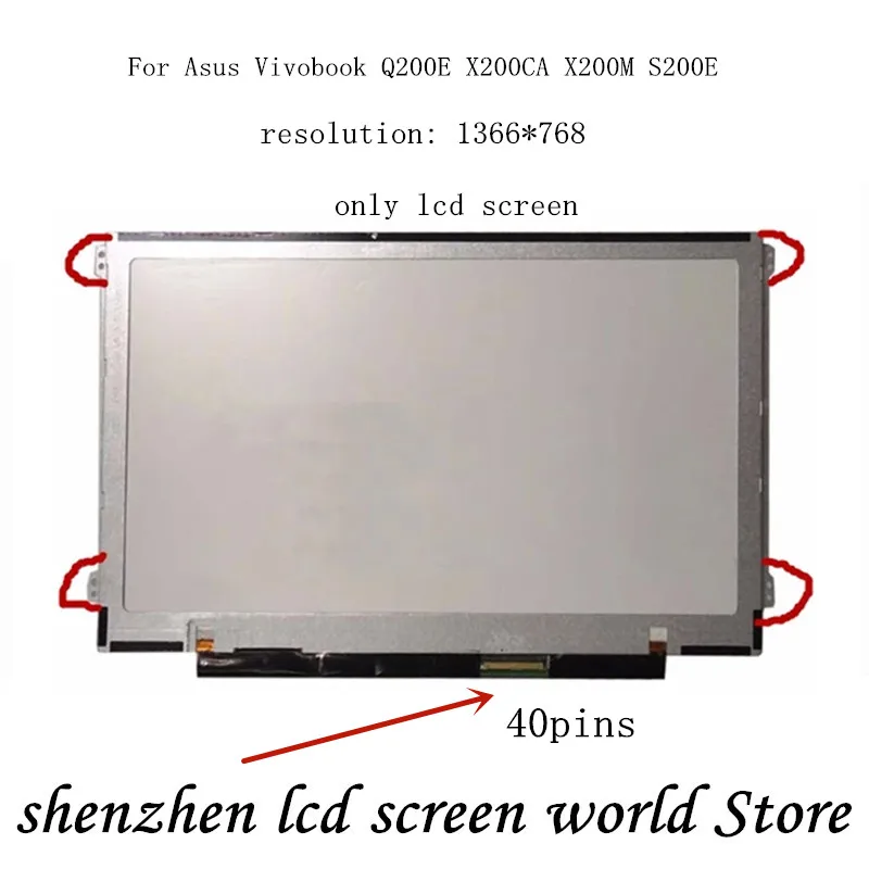 11 6 светодиодный ЖК-экран для samsung Chromebook XE303C12-A01US 1366*768 40 контактов | Компьютеры и