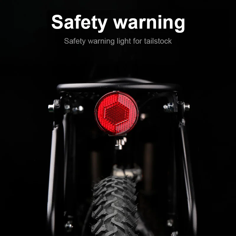 

100KG Bicycle Luggage Carrier Holder Rear Cargo Rack Stand 24-29'' Bike Trunk Rear Shelf with Reflector Cycling Accessories