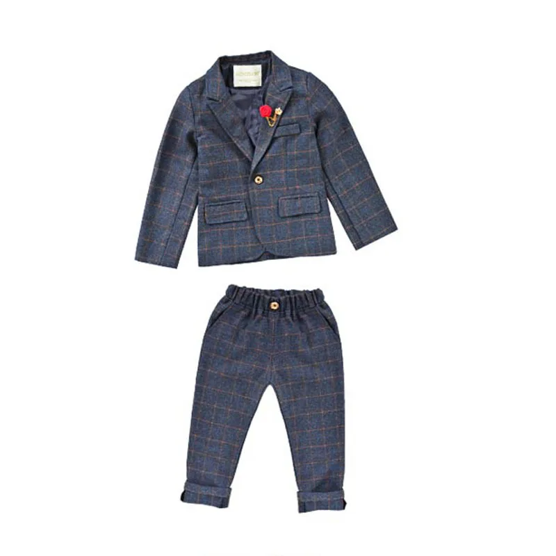 Детская одежда Детские комплекты для мальчиков осенний Детский костюм в