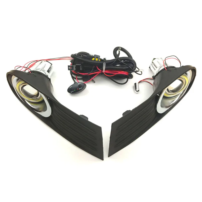 Светодиодный COB Ангел глаз кольца фронтальный проектор объектива