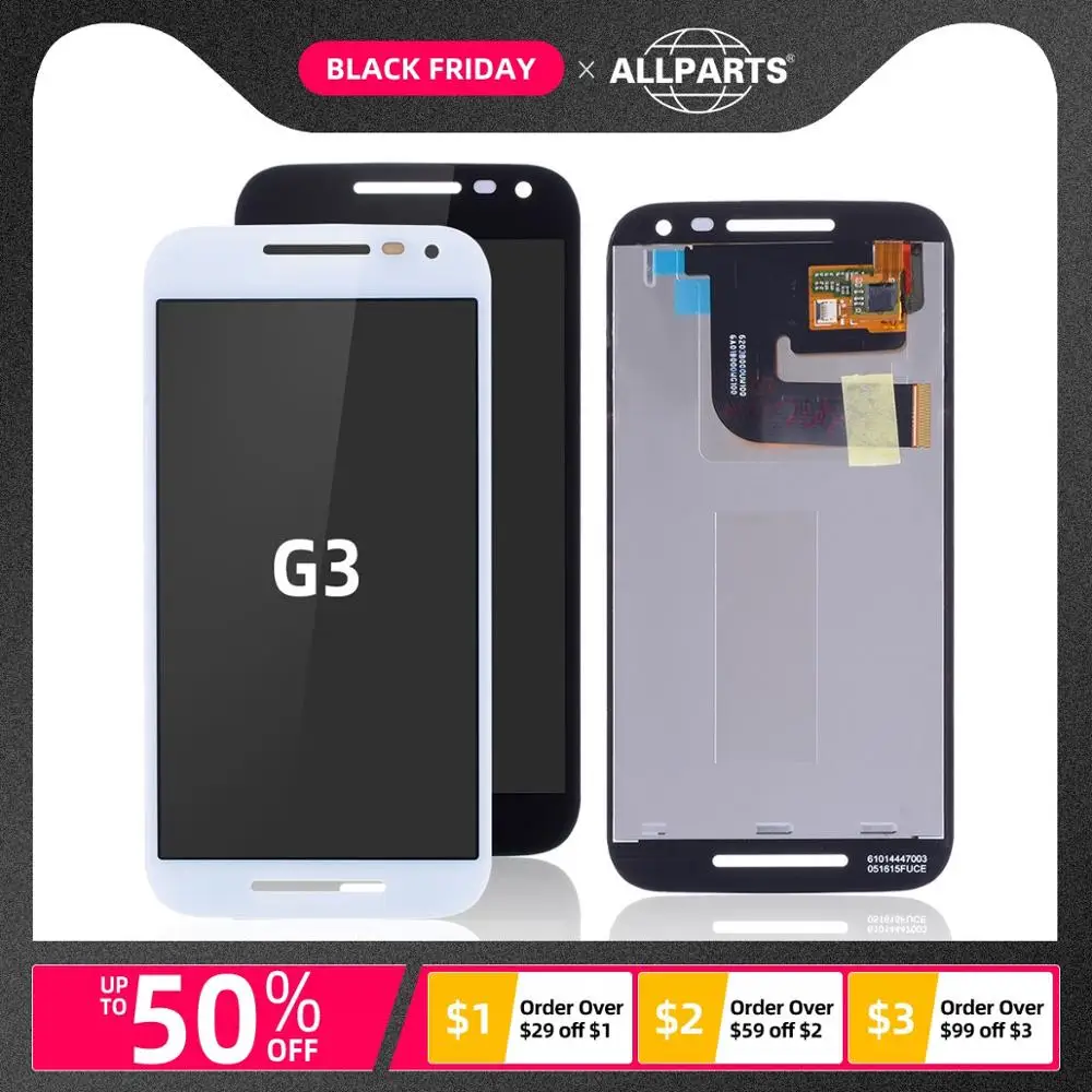 Дисплей для Motorola Moto G3 LCD XT1544 XT1543 xt1541 xt1550 в сборе с тачскрином Оригинал 5.0&quot