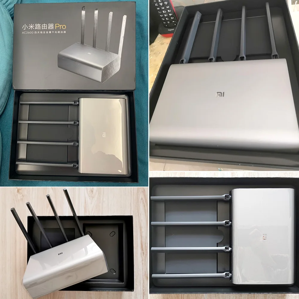 Wi Fi маршрутизатор Xiaomi Mi Router Pro 2600 Мбит/с 4 антенны 2 + 5 0 ГГц|Смарт-гаджеты| |