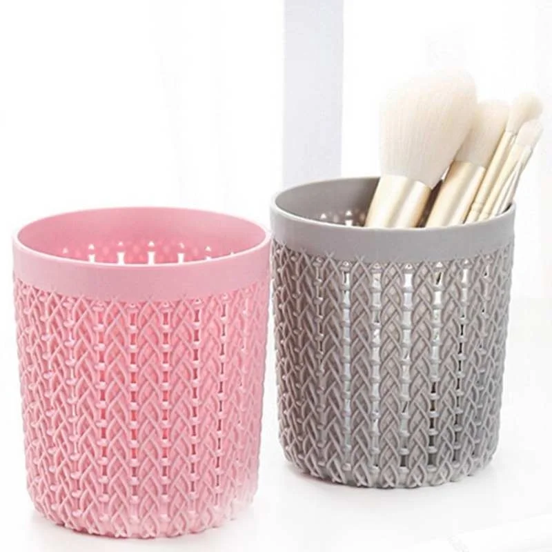 3 цвета пустой баллон полые ручка держатель ножницы хранение кистей для макияжа