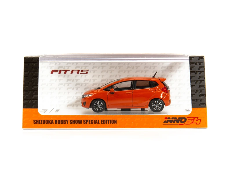INNO64 1: 64 Honda Fit 3 RS Orange SHIZUOKA Hobby Show Special Edition литая модель автомобиля