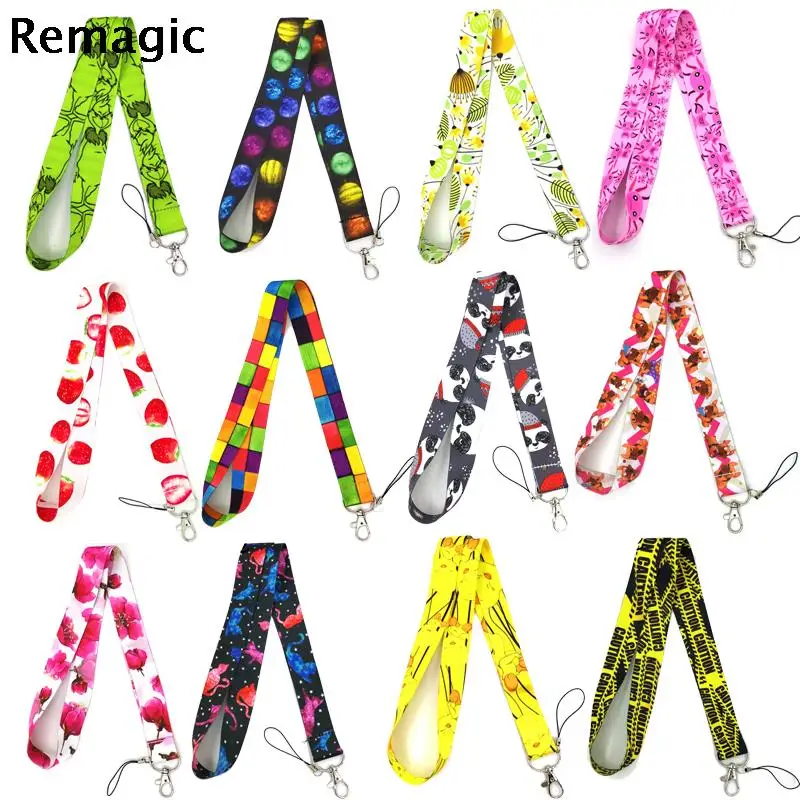 

Мультяшный ремешок на шею для ключей, держатель для ID-карты, значок, ремень для брелока, ленточный ремешок для ключей