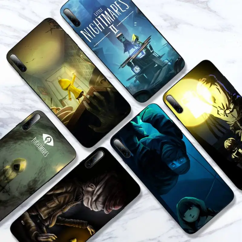 

Little Nightmares Black Cell Phone Case For Samsung S7 S8 S9 S10 S20 S21 S30 Plus Ultra TPU Cover