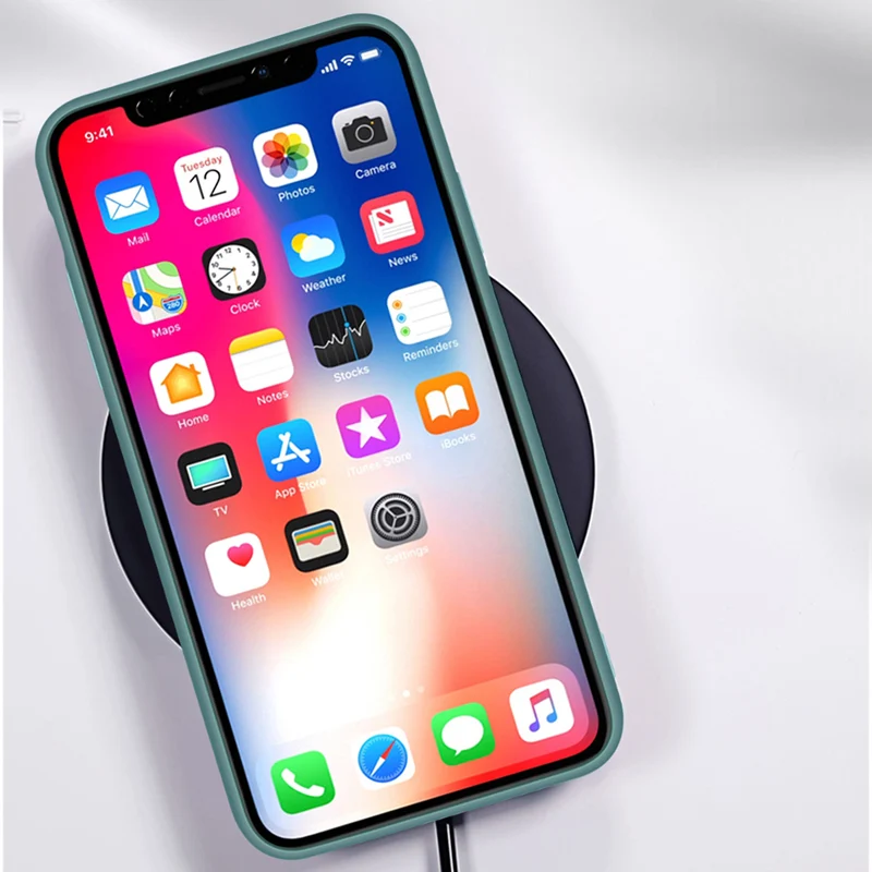 Силиконовый чехол Oppselve для телефона iPhone 12 SE 2 13 X Xr Xs 7 8 6 6S Plus бумажник с держателем