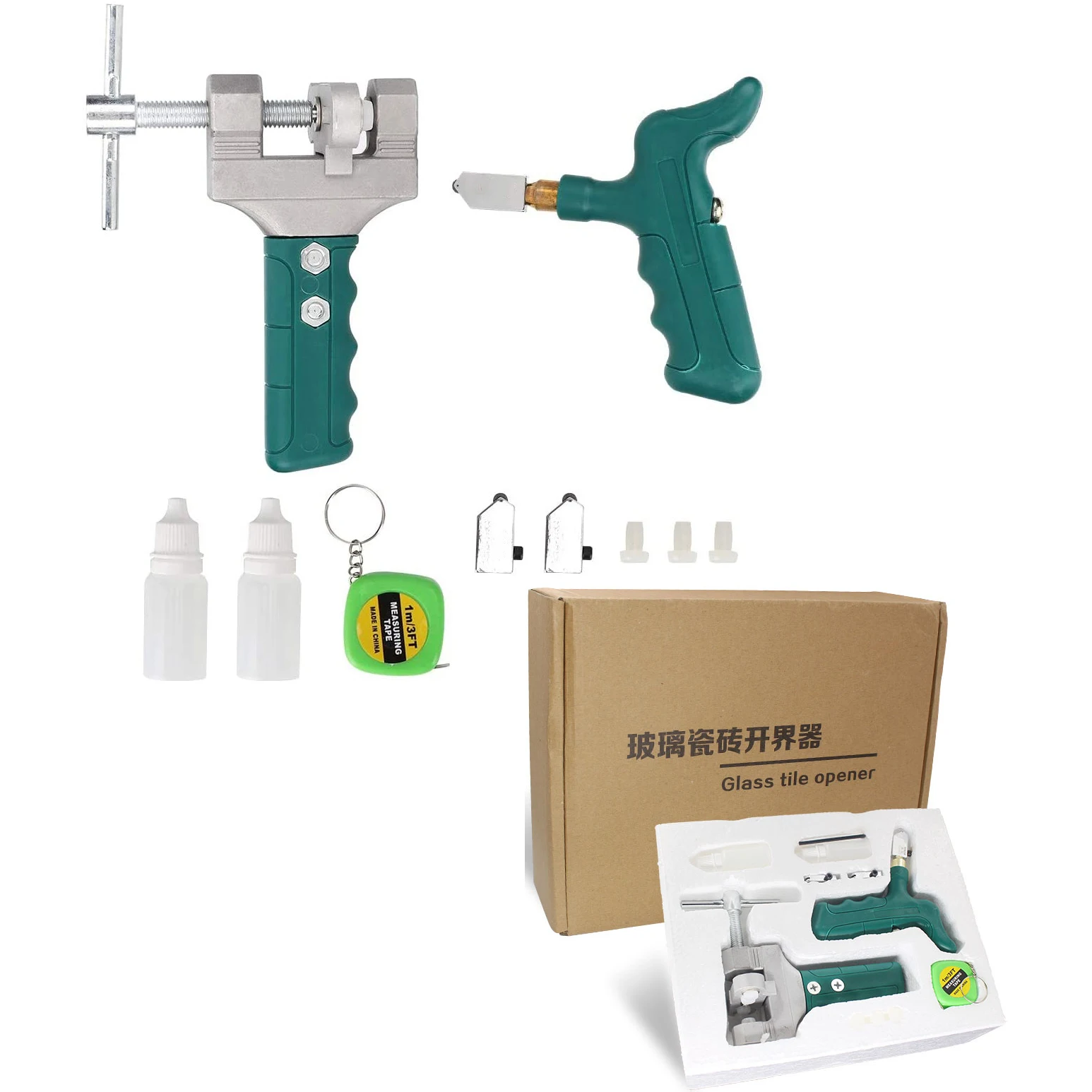 

High-strength Glass Cutter Tile Handheld Multi-function Portable Opener Home Glass Cutter Diamond Cutting Hand Tools