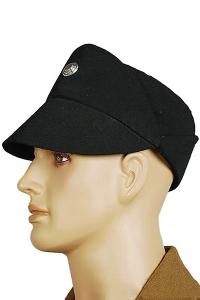 Шапка со звездами для косплея головной убор форма сотрудника императора черный