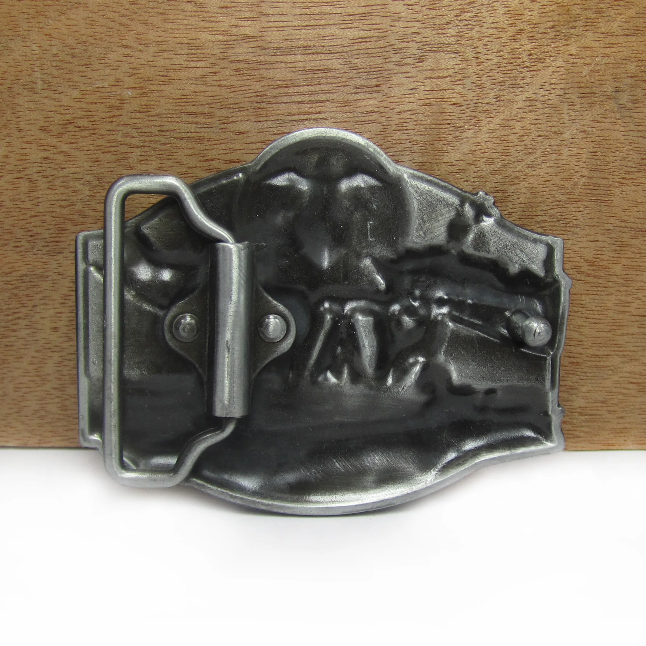 Пряжка из цинкового сплава BuckleClub в стиле ретро США морские военные джинсы