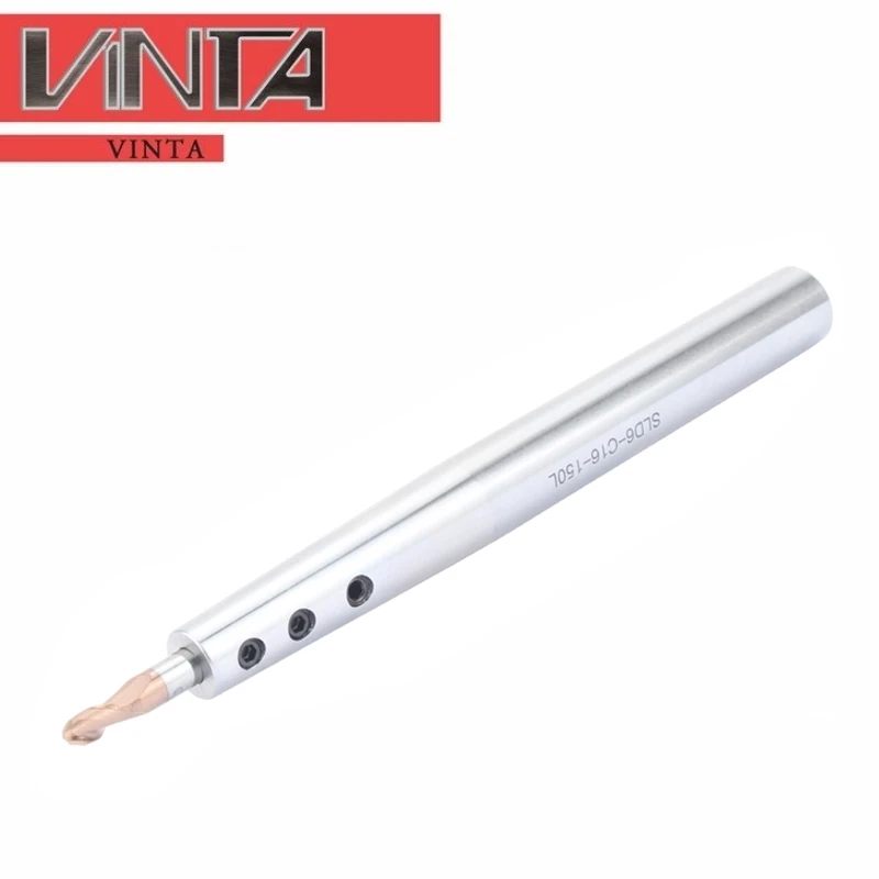 Перфорированный боковой фиксированный удлинитель прямой хвостовик токарный