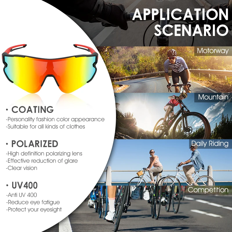 

Cycling Glasses Mountain Racing Sports bike Sunglasses Men Women Mountain bicycle Glasses Built-in Myopia Frame Cycling Eyewear