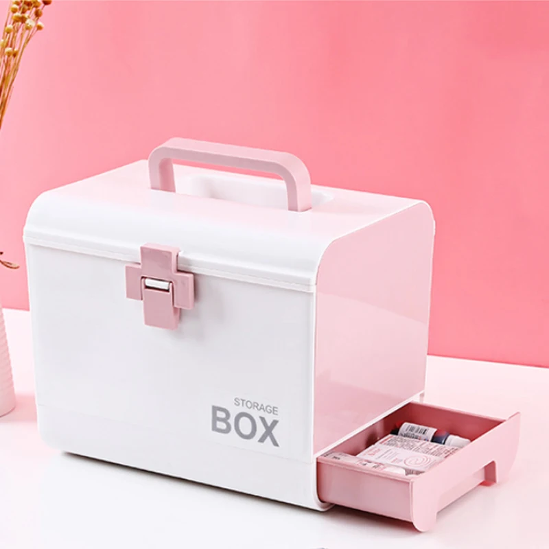 Аптечка пластиковая для оказания первой помощи портативный многофункциональный