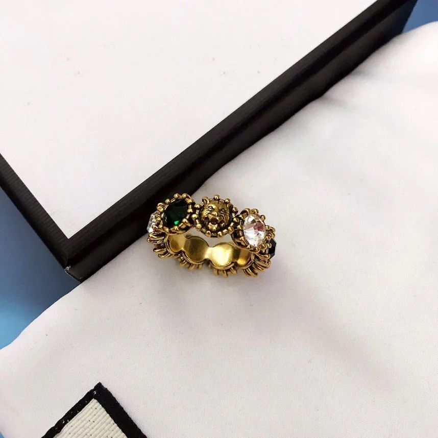 

Женское кольцо из серебра S925 пробы с головой льва, в европейском и американском ретро-стиле, роскошный тренд, оригинал 1:1, подарок на день рож...