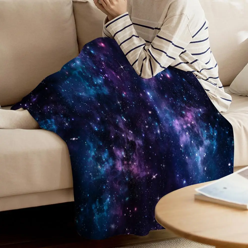 Одеяло из микрофибры с изображением космоса 20 дюймов|Одеяла| |