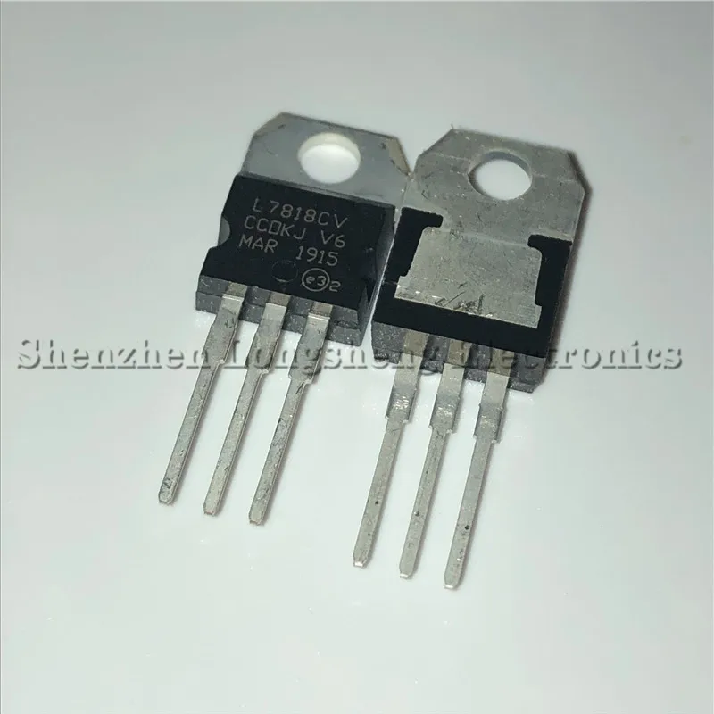 10 шт./лот Новый L7818 L7818CV TO-220 Трехконтактный регулятор трубки/регулятор выхода + 18 в наличии