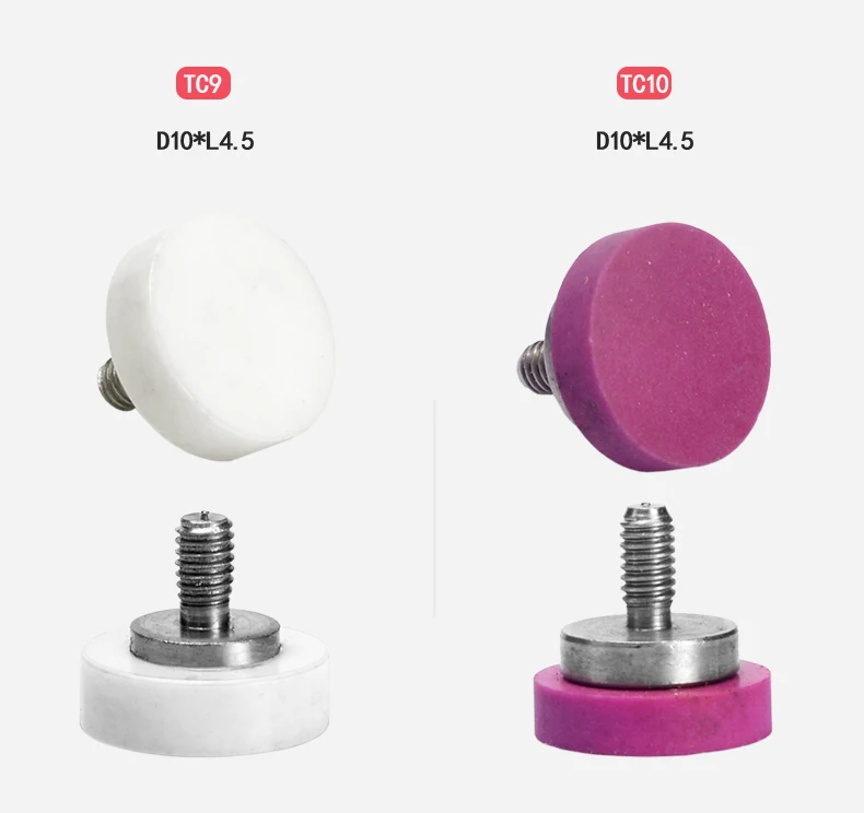 M2.5 Thread Ceramics Flat Plane Contact Pointed Indicator Probe for Digital or Dial Indicators Height Gauge red and white | Инструменты