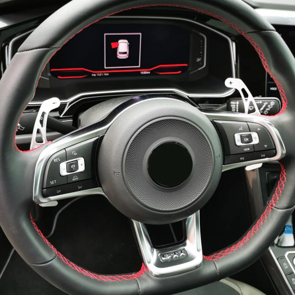 

For VW GOLF GTI R GTD GTE MK7 7 POLO GTI Scirocco 2014-2019 Metal Car Steering Wheel Paddle Extend Shifter Replacement