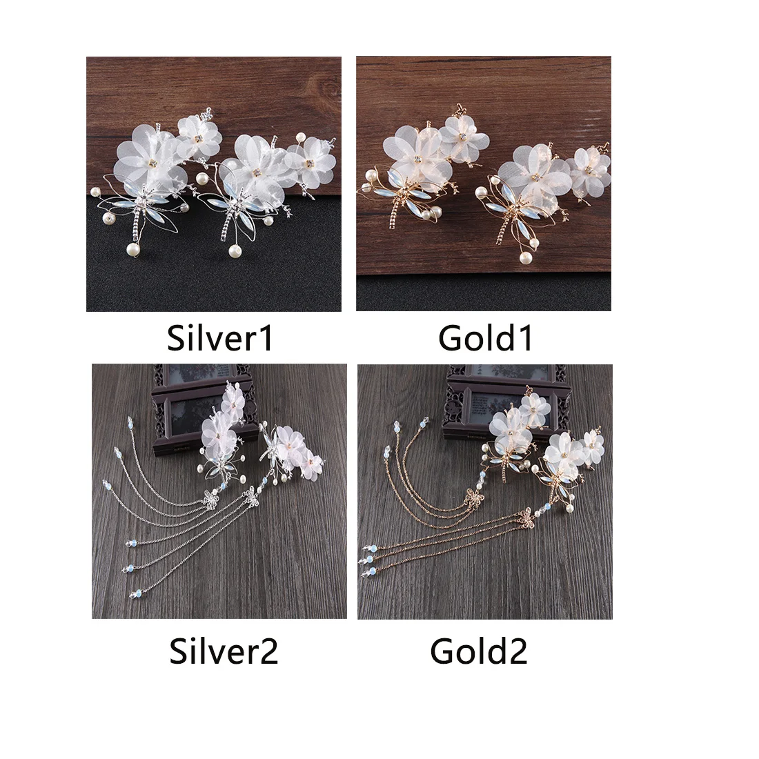 Свадебное украшение элегантная кисточка цветочный боковой зажим антикварная