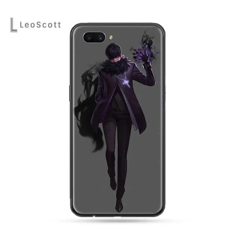 

Anime solo leveling Phone Case For OPPO F 1S 7 9 K1 A77 F3 RENO F11 A5 A9 2020 A73S R15 REALME PRO Cover Shell Funda