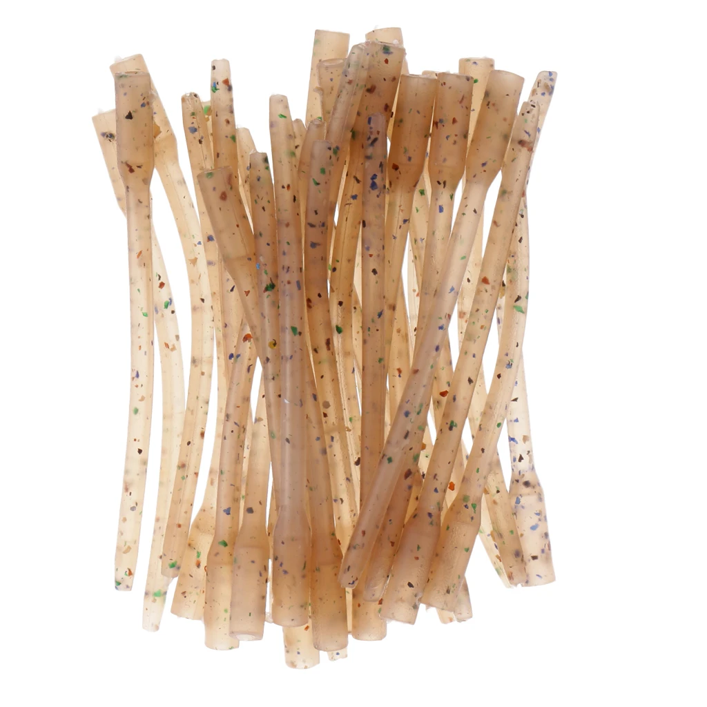 30pcs 2'' Carp Fishing Rigging Sleeves Anti- Connect Hook Rig Accessories Terminal Tackles |