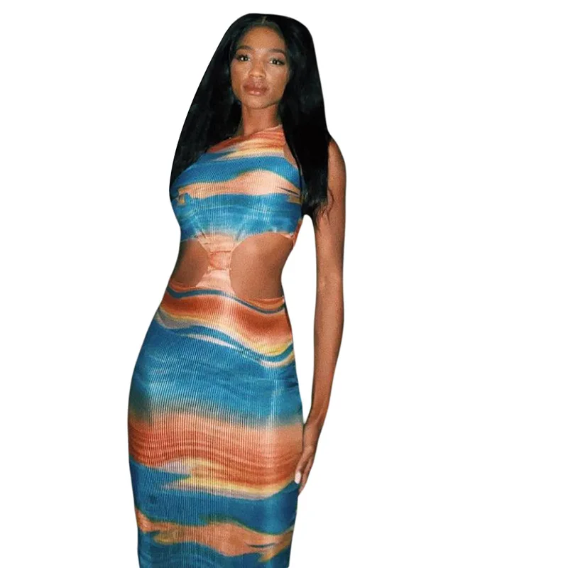 

Women Dress Sleeveless Bodycon Sexy Sleeveless Elegant Party Backless Streetwear Dresses Women