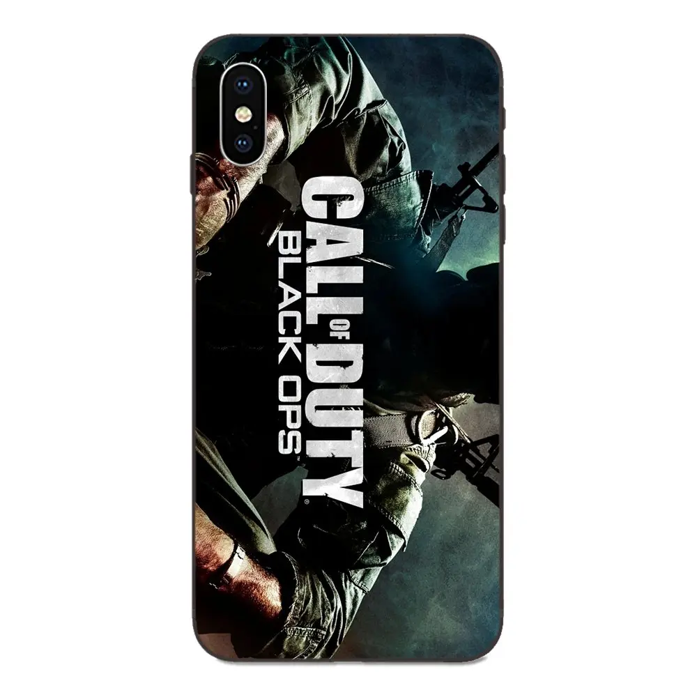 Мягкие силиконовые чехлы из ТПУ черного цвета для Apple iPhone 4 4s 5 5S SE 6 6S 7 8 Plus X XS Max XR хорошая ручка для вызова - Цвет: as picture