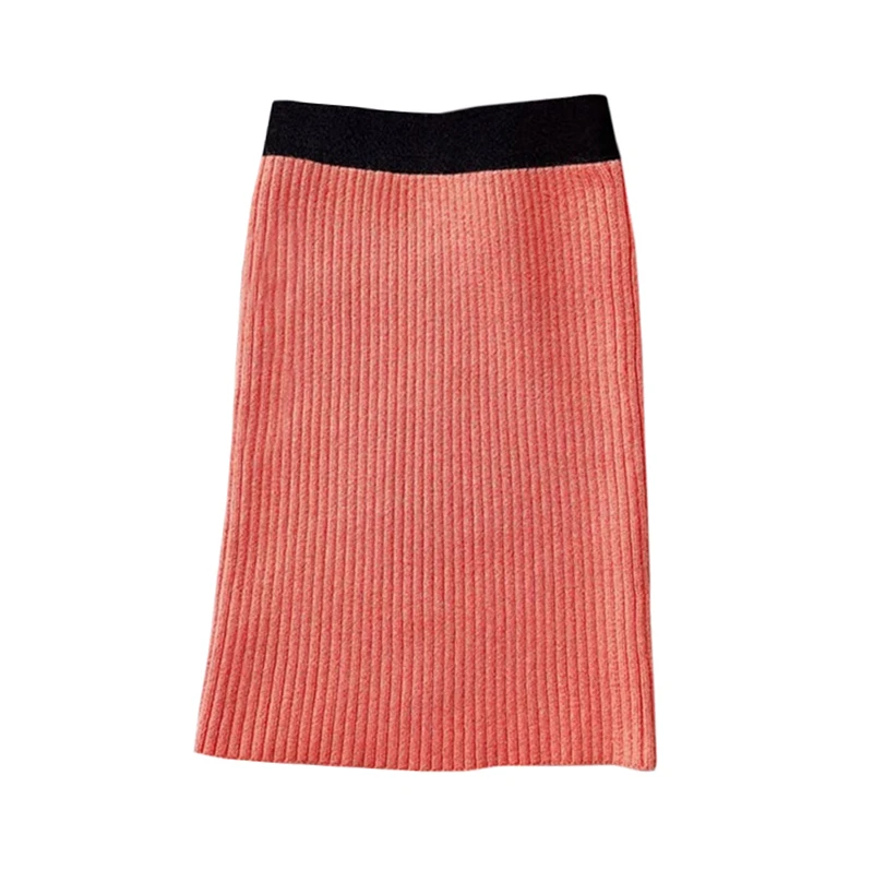 Детская трикотажная юбка для девочек Однотонная ясельного возраста GS56 Новое