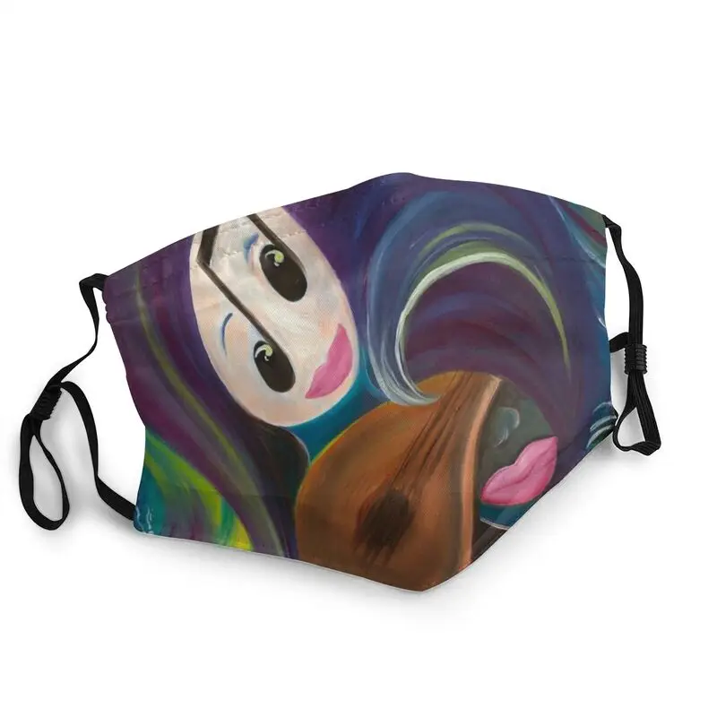 

Две стороны музыка лицевая маска одноразовая музыкальная нота маска для взрослых против пыли защитный респиратор муфельная печь